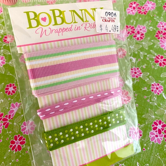 🌸 BO BUNNY “SUMMER PICNIC” STICKERS & SCRAPBOOK PAPER BUNDLE. RETIRED DESIGN! - Picture 5 of 6